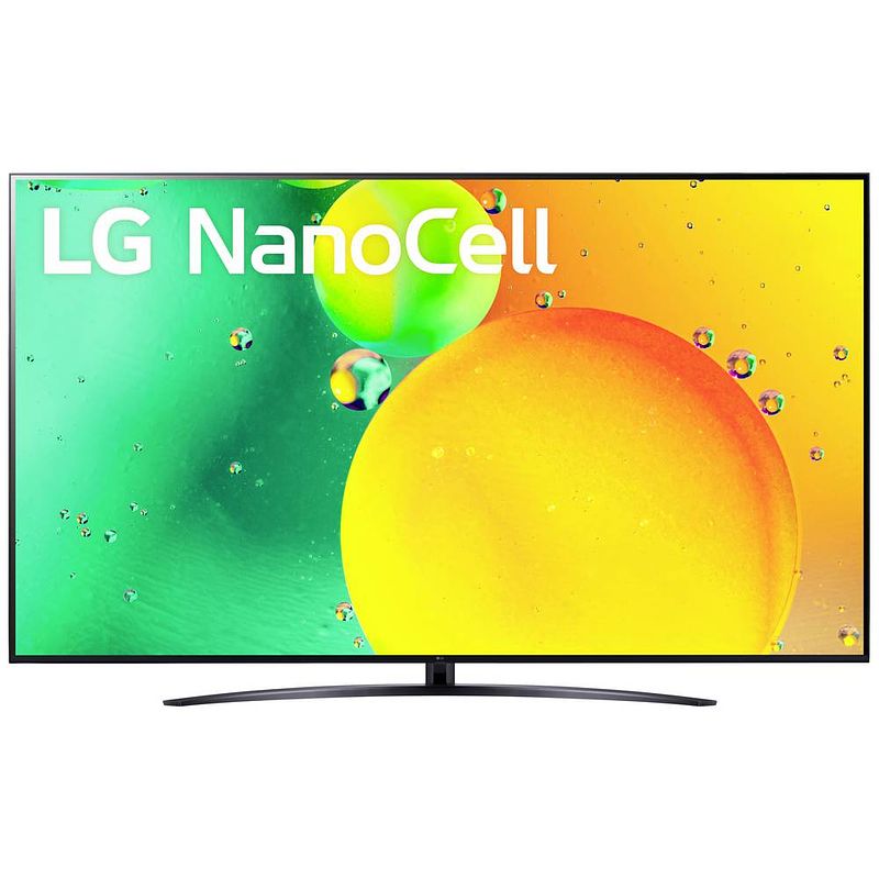 Foto van Lg electronics 75nano769qa.aeud led-tv 189 cm 75 inch energielabel g (a - g) dvb-t2, dvb-c, dvb-s2, uhd, smart tv, wifi, pvr ready, ci+* zwart