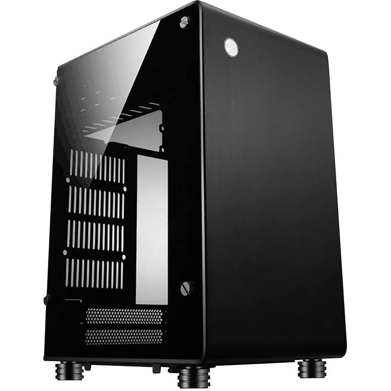 Foto van Jonsbo u1plus black mini-tower gaming-behuizing, behuizing zwart