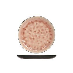 Foto van Cosy & trendy laguna dessertbord rond - 20 cm - roze