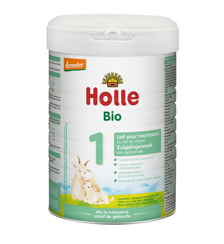 Foto van Holle zuigelingenmelk geit 1 bio