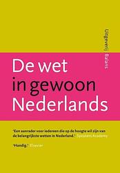 Foto van De wet in gewoon nederlands - douwe brongers - ebook (9789460035043)