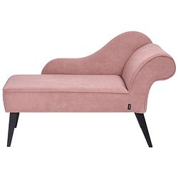 Foto van Beliani biarritz - chaise longue-roze-polyester