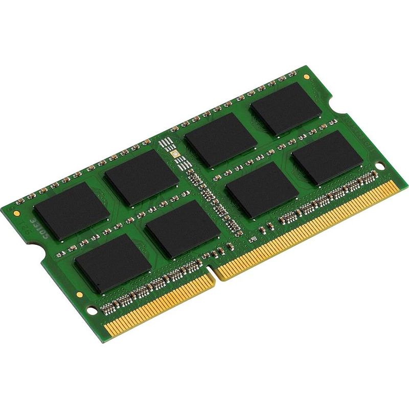 Foto van Kingston valueram werkgeheugenmodule voor laptop ddr3l 2 gb 1 x 2 gb non-ecc 1600 mhz 204-pins so-dimm cl11 kvr16ls11s6/2