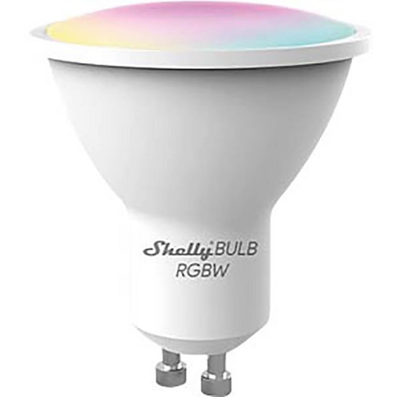 Foto van Shelly duo rgbw gu10 led-lamp energielabel: g (a - g) wifi