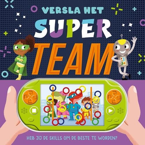 Foto van Versla het superteam - hannah campling - kartonboekje;kartonboekje (9789036643313)