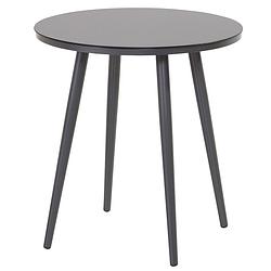 Foto van Hartman sophie studio bistro tuintafel hpl rond - ø66x73 - donkergrijs