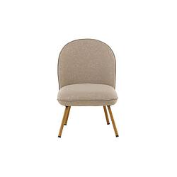 Foto van Polar fauteuil beige.