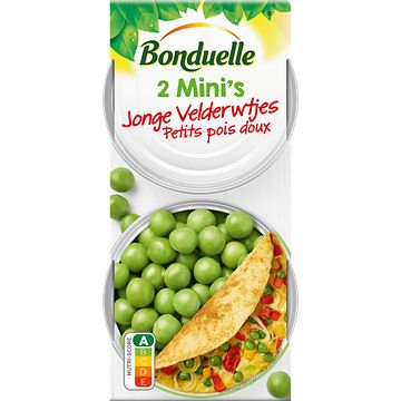 Foto van Bonduelle jonge velderwtjes 2 x 75g bij jumbo