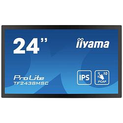 Foto van Iiyama 23,8 bonded pcap touchscreen monitor energielabel: e (a - g) 60.5 cm (23.8 inch) 1920 x 1080 pixel 16:9 5 ms hdmi, displayport, usb 3.2 gen 1 ips led