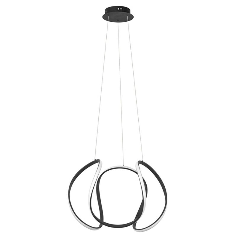 Foto van Infiori -ghlight - kyra xl - hanglamp - led - 70 x 70 x 180cm - zwart