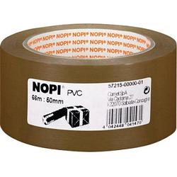 Foto van Nopi 57215-00000 pakband nopi bruin (l x b) 66 m x 50 mm 1 stuk(s)