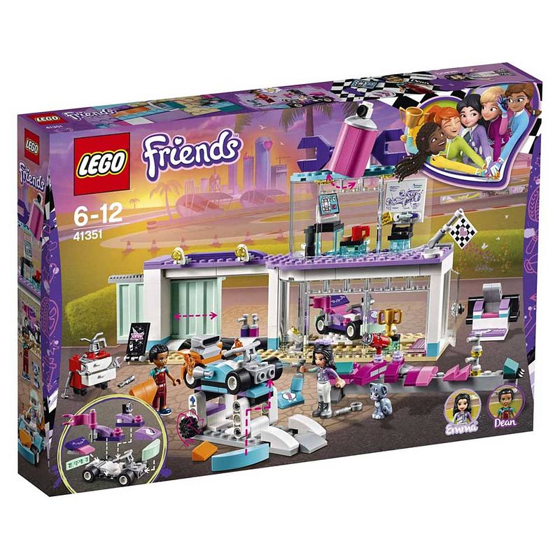 Foto van Lego friends creatieve tuningshop 41351