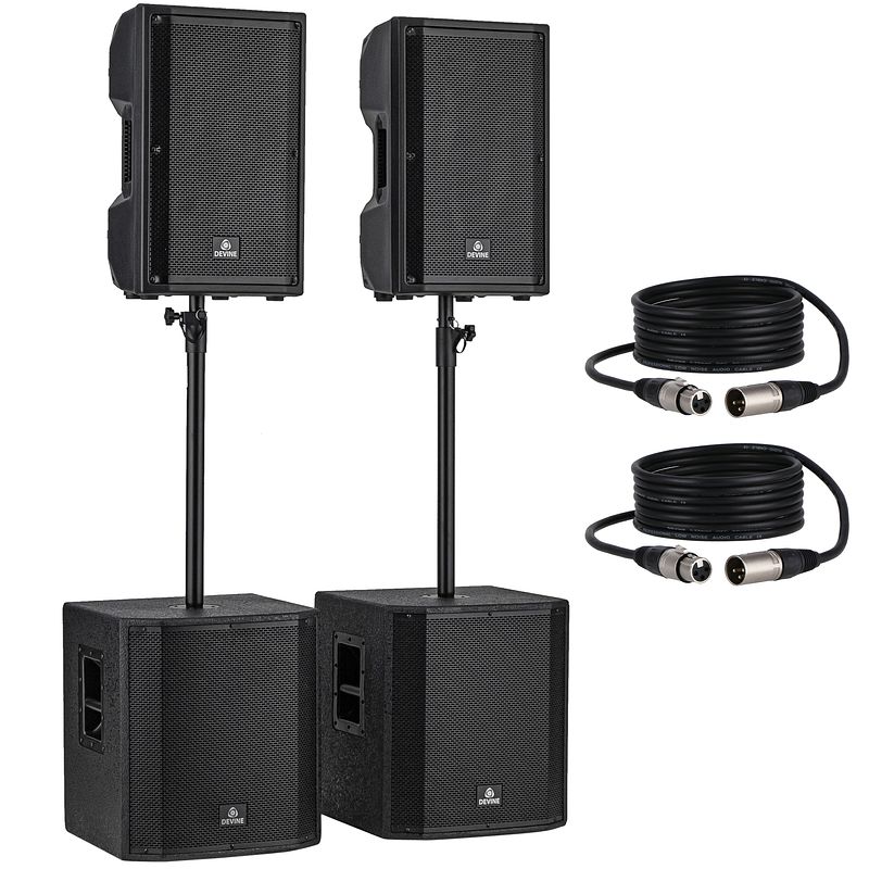 Foto van Devine artis b15a actieve 2.2 speakerset