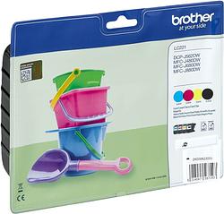 Foto van Brother lc-221 cartridges combo pack