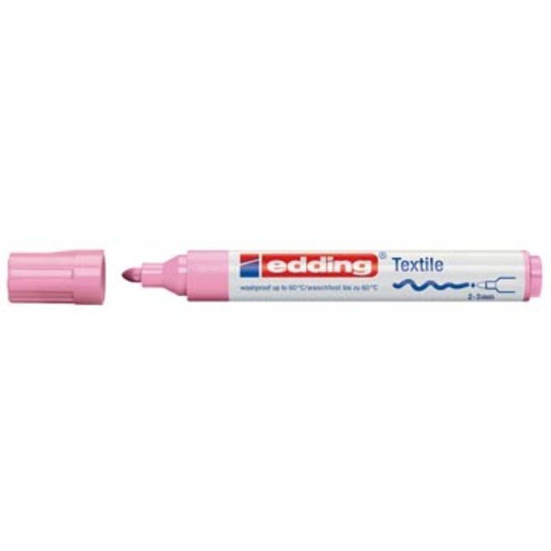 Foto van Edding textielmarker 4500 roze