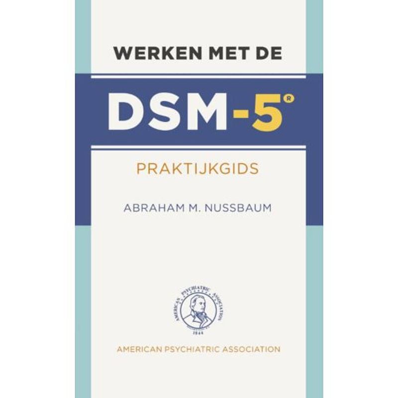 Foto van Werken met de dsm-5 - dsm-5