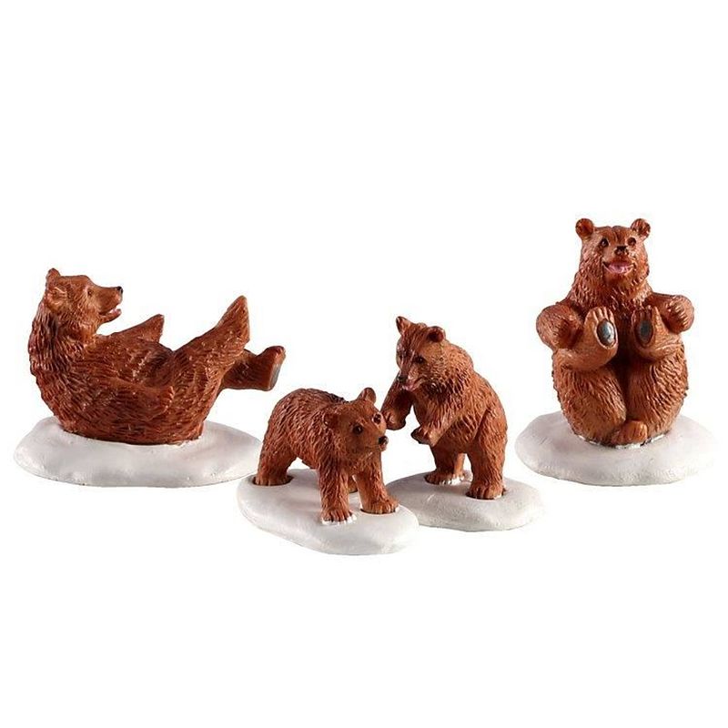 Foto van Lemax - 'sbear family snow day's - figuur