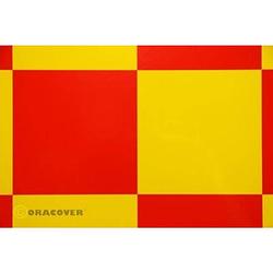 Foto van Oracover 691-033-023-002 strijkfolie fun 6 (l x b) 2 m x 60 cm geel, rood