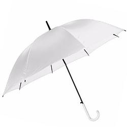 Foto van Automatische regen paraplu wit 106 cm - paraplu's