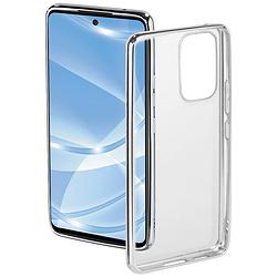 Foto van Hama clear&chrome backcover samsung galaxy a53 5g zilver (transparant)