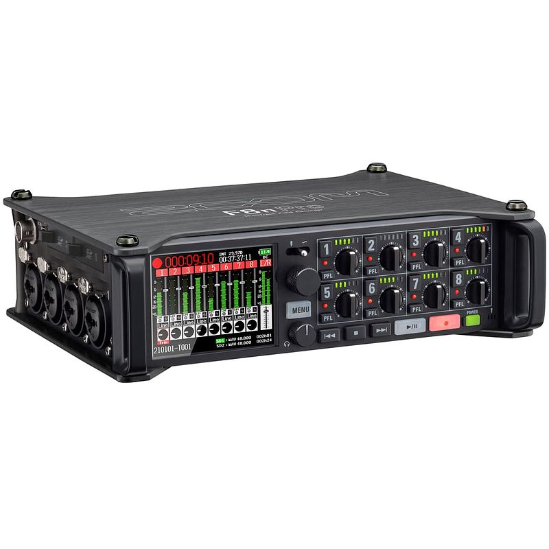 Foto van Zoom f8npro multitrack field recorder