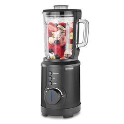 Foto van Brabantia d10-2mb - blender - 1000w - 1,5 liter - pulse, smoothies en ice crushing - mat zwart