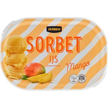 Foto van Jumbo sorbet mango 1l