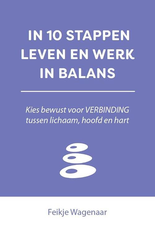 Foto van In 10 stappen leven en werk in balans - feikje wagenaar - paperback (9789493222762)