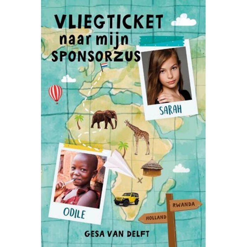 Foto van Vliegticket naar mijn sponsorzus