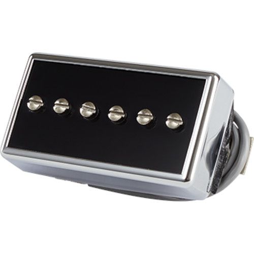 Foto van Gibson p-94r humbucker-sized p-90 single coil black gitaarelement