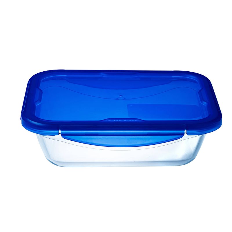 Foto van Pyrex cook & go ovenschaal - met deksel - 24 x 18 x 6 cm - 1,7 liter