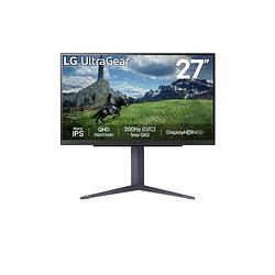 Foto van Lg ultragear 27gs85q-b monitor zwart