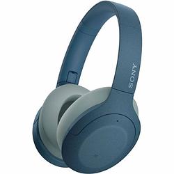 Foto van Sony draadloze koptelefoon wh-h910n noise cancelling (blauw)