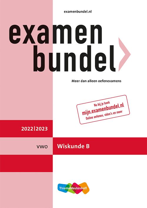 Foto van Examenbundel vwo wiskunde b 2022/2023 - m.c. keermink - paperback (9789006639650)
