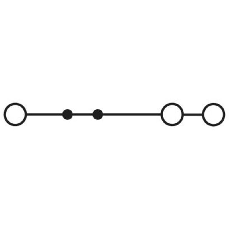 Foto van Phoenix contact pt 4-twin bk 3211255 doorgangsklem zwart 50 stuk(s)