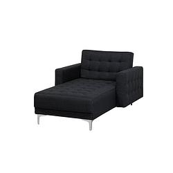 Foto van Beliani aberdeen - chaise longue-grijs-polyester