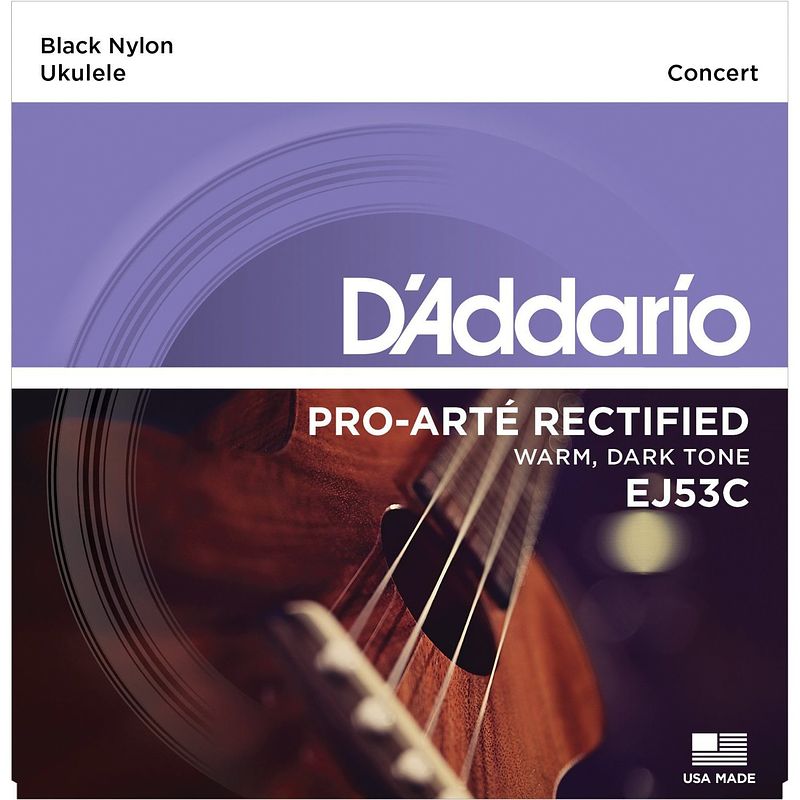 Foto van D'saddario ej53c pro arte rectified snaren voor concert ukulele