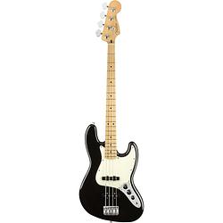 Foto van Fender player jazz bass black mn