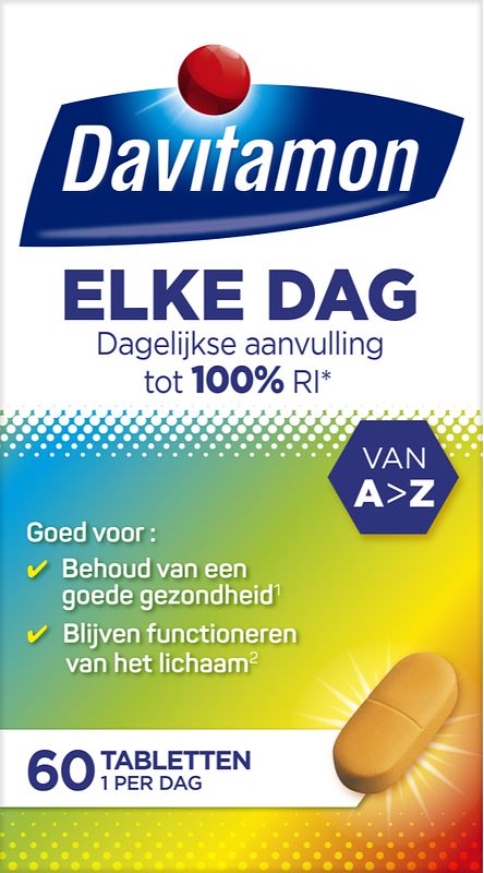 Foto van Davitamon elke dag tabletten