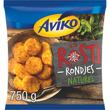 Foto van Aviko rosti rondjes naturel 750g bij jumbo