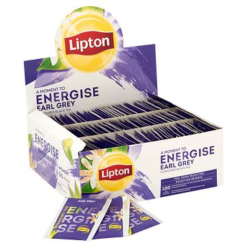 Foto van Lipton earl grey thee 100 stuks bij jumbo