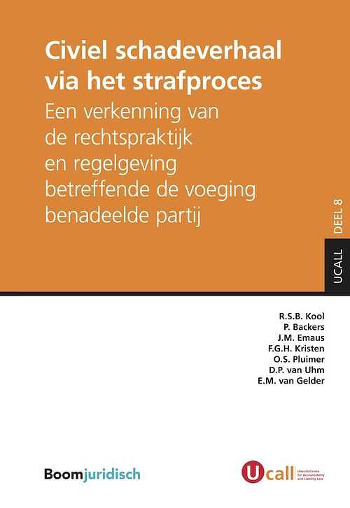 Foto van Civiel schadeverhaal via het strafproces - d.p. van uhm - ebook (9789462745995)