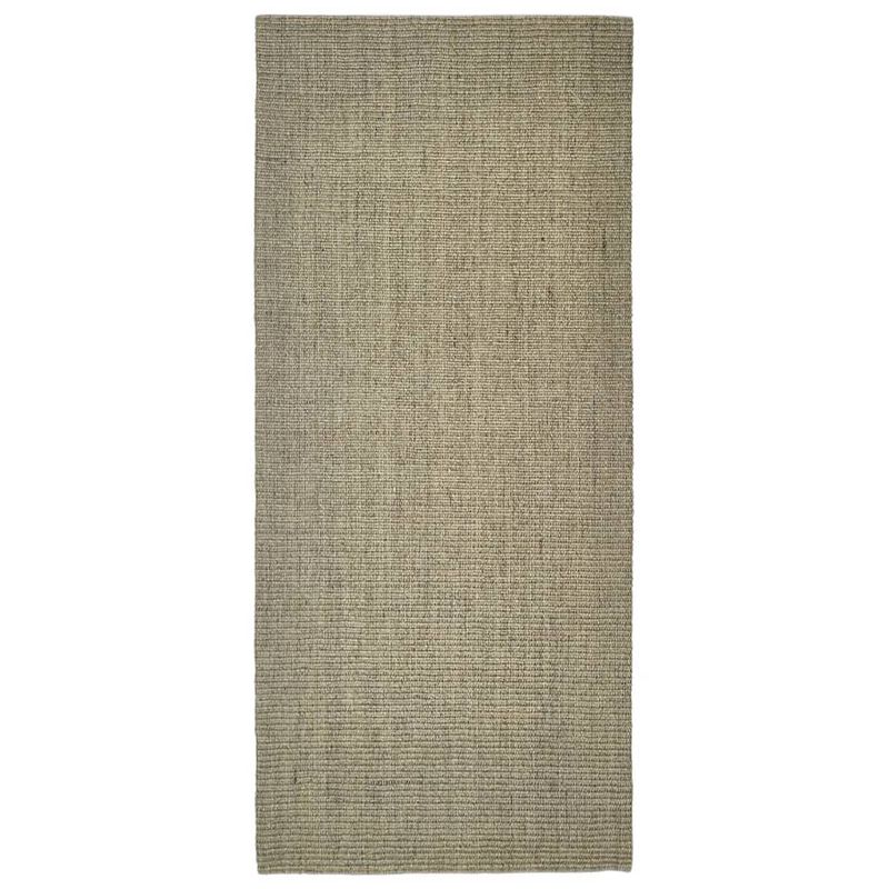 Foto van The living store sisal vloerkleed - 80 x 150 cm - taupe