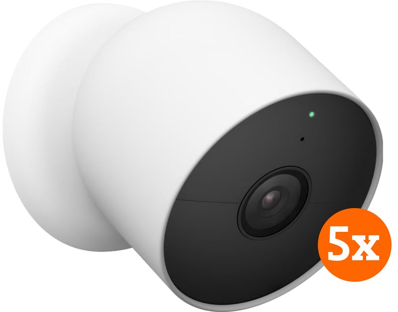 Foto van Google nest cam 5-pack