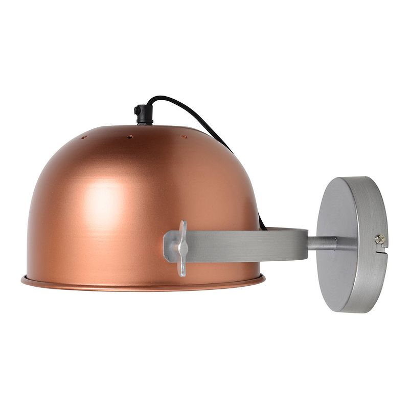 Foto van Urban interiors - retro wandlamp - koper