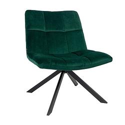 Foto van Bronx71 velvet fauteuil eevi groen.