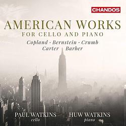 Foto van American works for cello - cd (0095115188125)