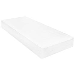 Foto van The living store matras - visco-traagschuim - drukverlichting - comfortabel - eenvoudig schoon te houden - 90 x 200 x