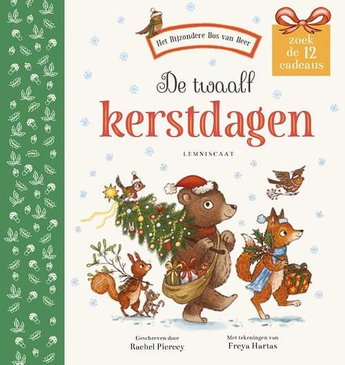 Foto van De twaalf kerstdagen - rachel piercey - kartonboekje;kartonboekje (9789047714385)