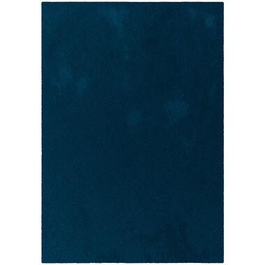 Foto van Vloerkleed moretta - blauw - 120x170 cm - leen bakker